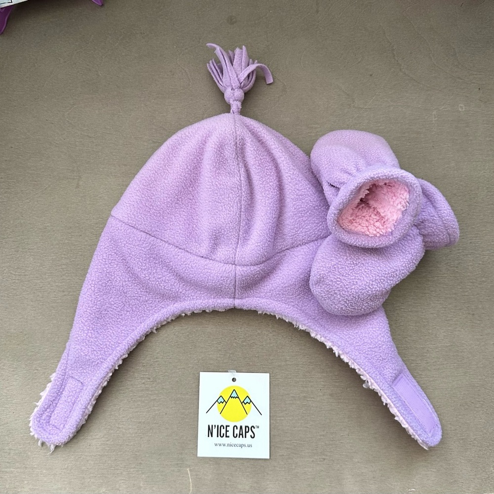 Beanie and mittens